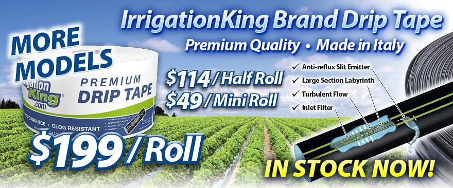IrrigationKing Premium Drip Tape