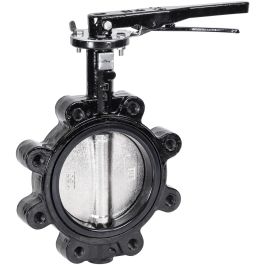 thumbnail image 2 of 6-inch Grooved End Butterfly Valve - Ductile Iron, Buna-N Disc, 200 CWP, ZSPEC/C&C 2 of 4