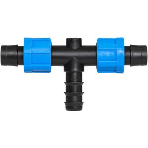 Tee Connector – 16mm Barb x 5/8