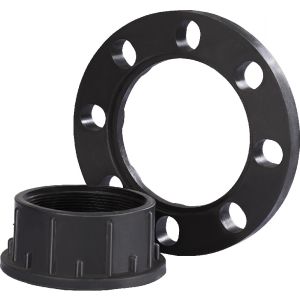 Plastic Flange x FNPT, 3