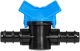 Mini-Valve – 16 mm Barb x Barb Inline Shutoff