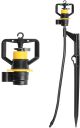 Pressure Compensating Micro-Sprinkler Assembly with Head, Stake & Tubing